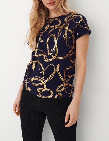 Tricou Mohito, bleumarin