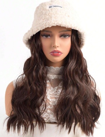 Palarie SHEIN, ecru