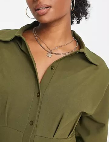 Rochie scurta ASOS, verde