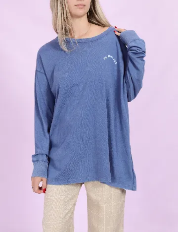 Bluza Oversize Aerie, albastru Albastru