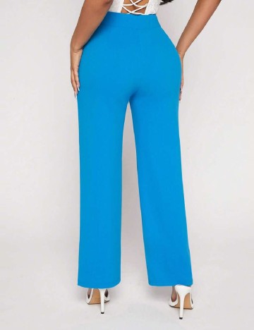 Pantaloni SHEIN, albastru