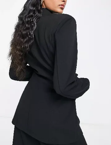 Blazer ASOS, negrun Negru