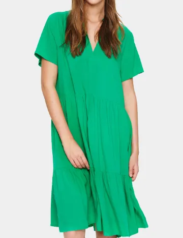 Rochie medie Saint Tropez, verde Verde