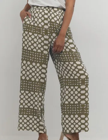 Pantaloni Culture, kaki Verde