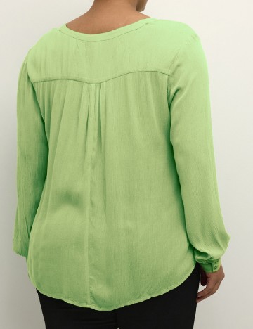 Bluza Kaffe Curve, verde