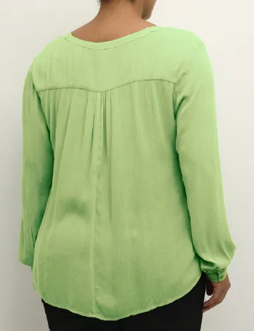 Bluza Kaffe Curve, verde Verde