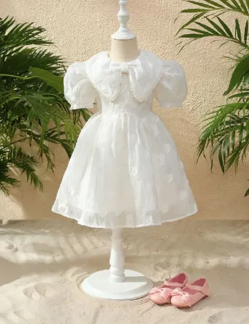 Rochie Shein Kids, alb Alb