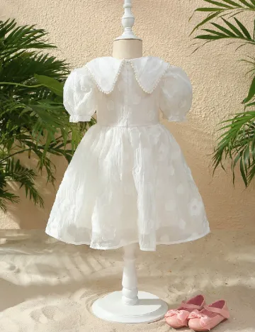 Rochie Shein Kids, alb Alb