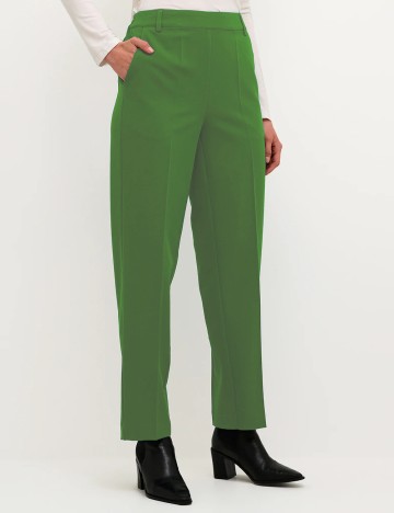 Pantaloni Kaffe, verde