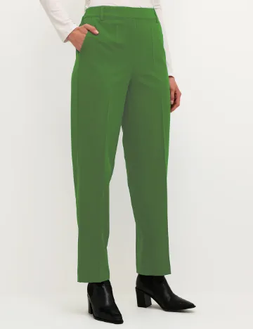 Pantaloni Kaffe, verde Verde