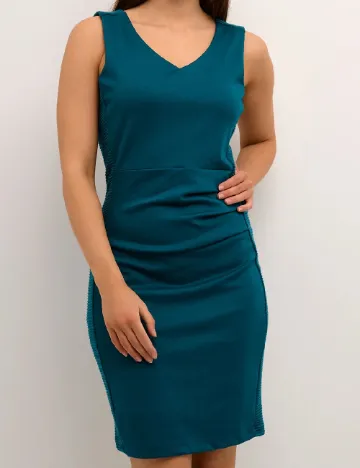 Rochie scurta Kaffe, turcoaz Verde