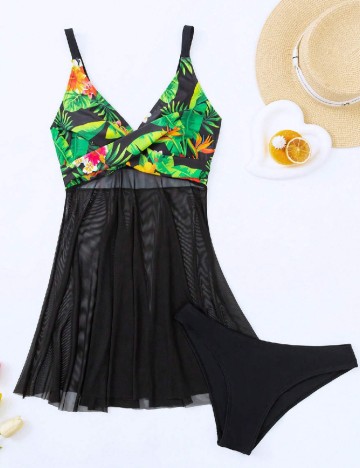 Costum de baie SHEIN, negru