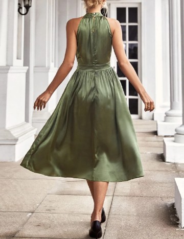 Rochie medie SHEIN, verde