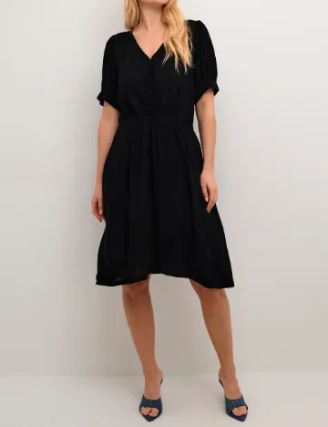 Rochie scurta Kaffe, negru Negru