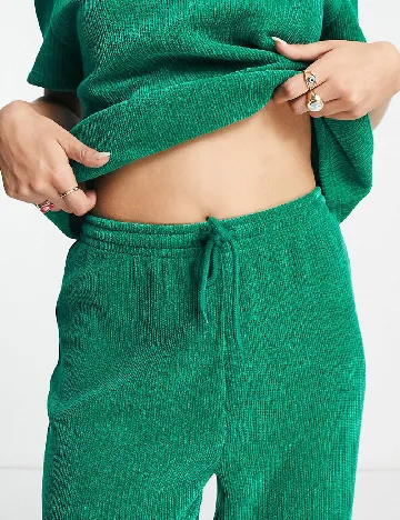 Pantaloni ASOS, verde Verde