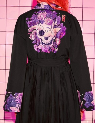Kimono SHEIN, negru
