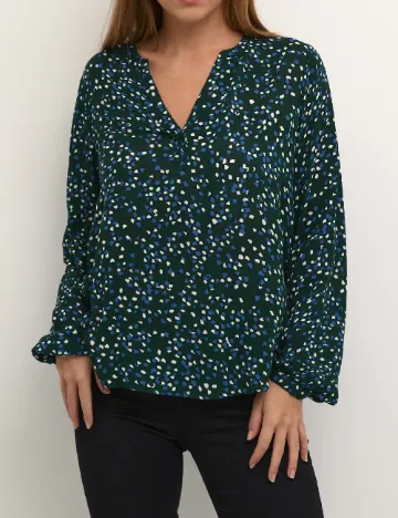 Bluza Kaffe, verde Verde