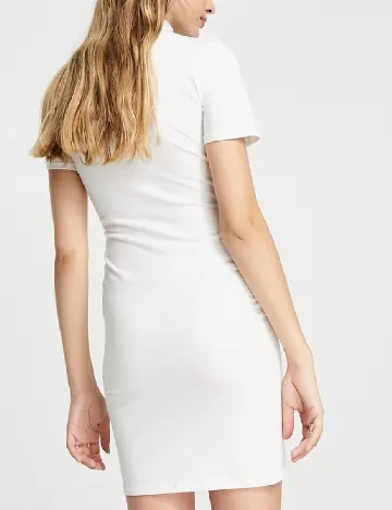 Rochie scurta ASOS, alb Alb