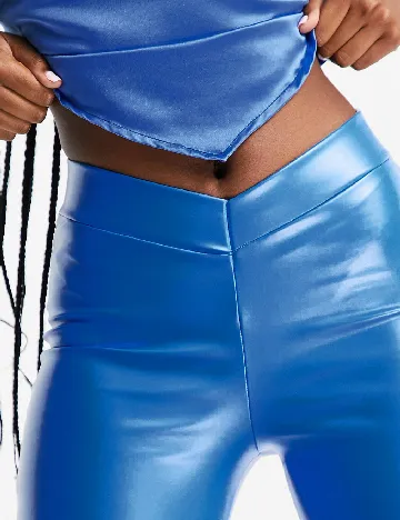 Pantaloni AsYou, albastru Albastru