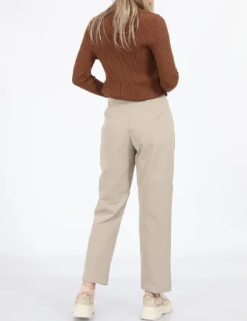 Pantaloni SHEIN, bej Crem