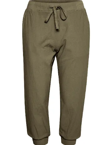 Pantaloni Kaffe, verde Verde