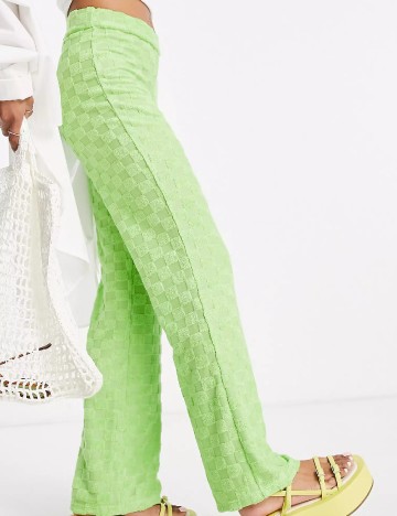 Pantaloni Top Shop, verde