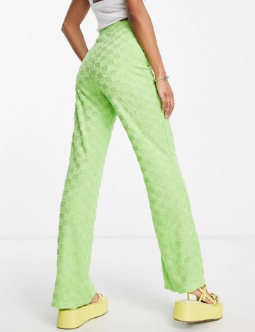 Pantaloni Top Shop, verde