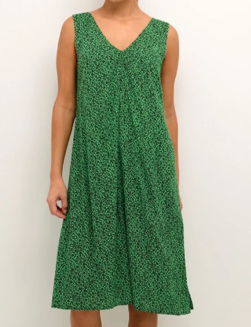 Rochie medie Kaffe, verde