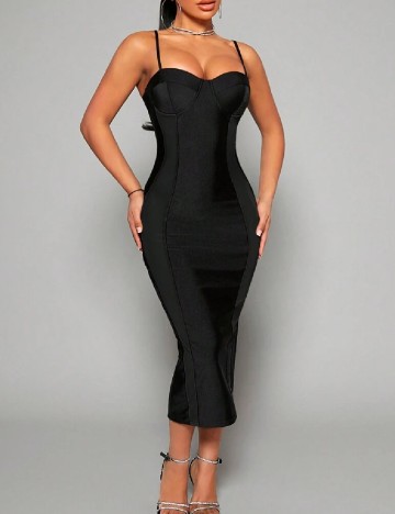 Rochie medie SHEIN, negru