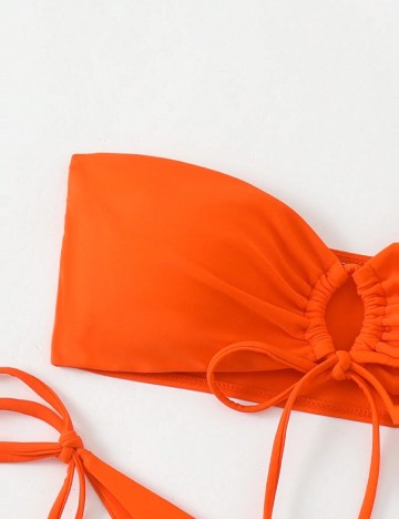 Costum de baie SHEIN, portocaliu