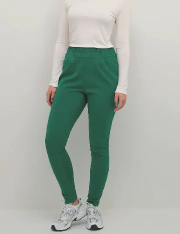 Pantaloni de pijama Kaffe, verde Verde
