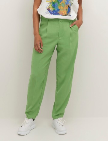 Pantaloni Cream, verde