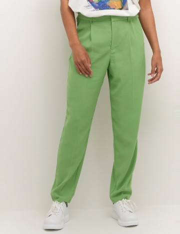 Pantaloni Cream, verde