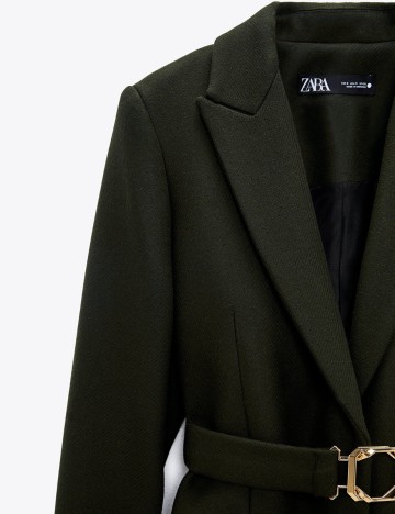Palton Zara, kaki
