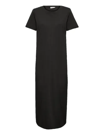 Rochie lunga Kaffe, negru Negru