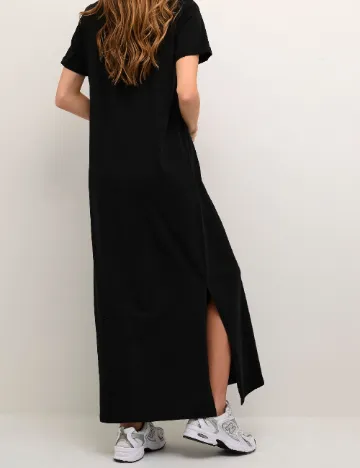 Rochie lunga Kaffe, negru Negru