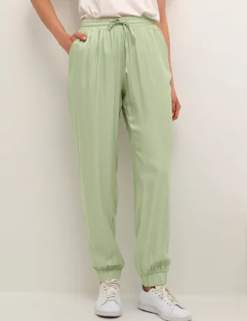 Pantaloni Cream, verde Verde