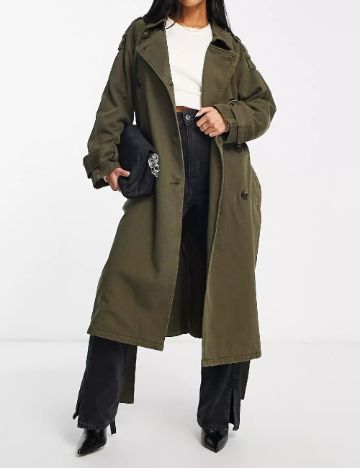 Trench ASOS, verde