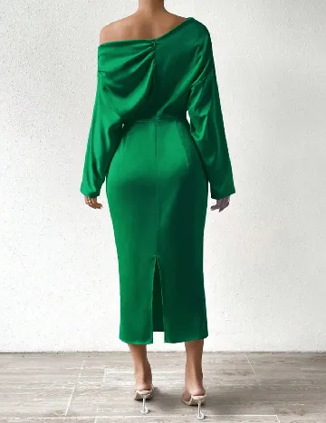 Rochie medie SHEIN, verde Verde