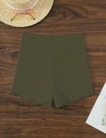 Pantaloni scurti de baie SHEIN, verde