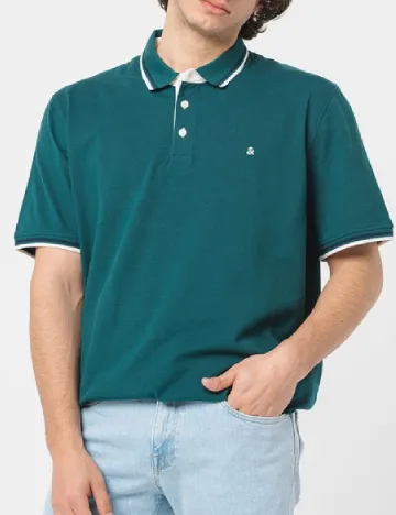 Tricou Jack&Jones Plus Size Men, verde Verde