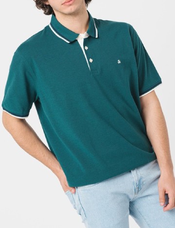 Tricou Jack&Jones Plus Size Men, verde