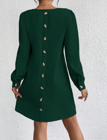 Rochie scurta SHEIN, verde