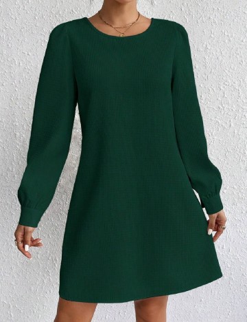 Rochie scurta SHEIN, verde