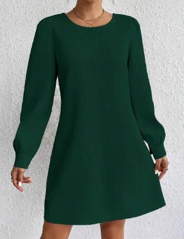 Rochie scurta SHEIN, verde Verde