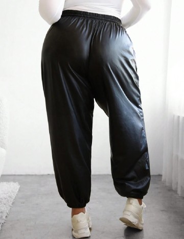 Pantaloni SHEIN CURVE, negru