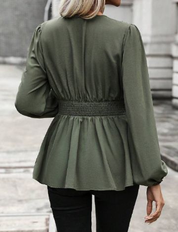 Bluza SHEIN, verde