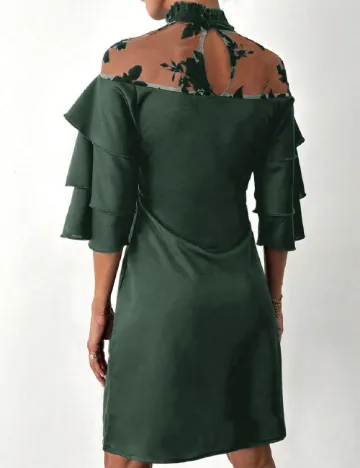 Rochie scurta SHEIN, albastru Verde