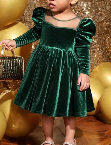 Rochie Shein Kids, verde