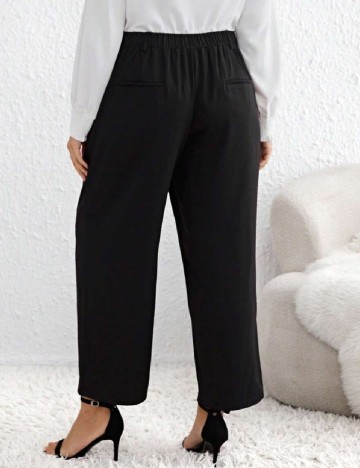 Pantaloni SHEIN CURVE, negru